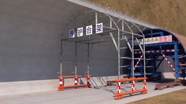 玉林隧道施工动画制作公司 - 隧道施工工艺和施工方法 - 隧道施工汇报动画视频 - bim 工程施工动画